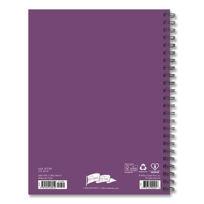 Watercolor Floral Weekly/Monthly Planner, 8.5 x 6.5, Multicolor Cover, 12-Month (Jan to Dec): 2026