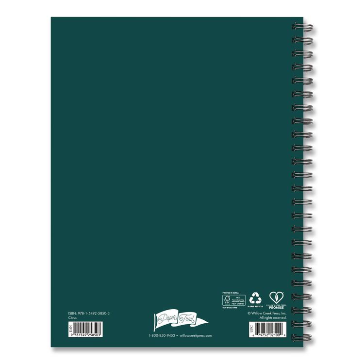 Citrus Weekly/Monthly Planner, 8.5 x 6.5, Pink/Yellow Cover, 12-Month (Jan to Dec): 2026