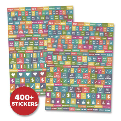 Poppy Plans Weekly/Monthly Planner, 11 x 8.5, Multicolor Cover, 12-Month (Jan to Dec): 2026