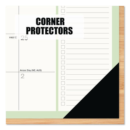 Wildflowers Large Monthly Desk Pad Calendar, 22 x 17, Multicolor Sheets, Black Headband/Corners, 12-Month (Jan to Dec) 2026
