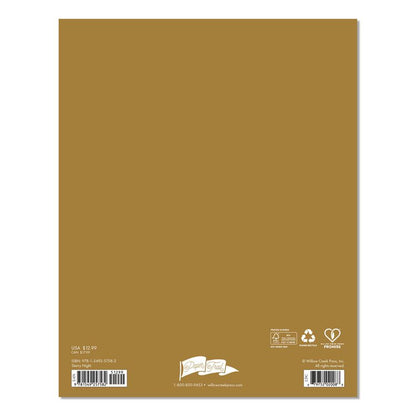 Starry Night Monthly Planner, 9.5 7.5, Black/Gold Cover, 12-Month (Jan to Dec): 2026