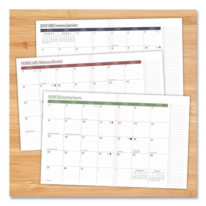 Garden Botanical Booklet Monthly Planner, 9.5 x 7.5, Multicolor Cover, 12-Month (Jan to Dec): 2026