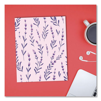 Modern Floral Monthly Planner, 9.5 x 7.5, Purple Cover, 12-Month (Jan to Dec): 2026