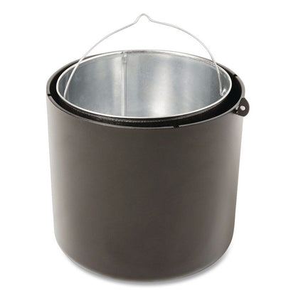 Infinity Traditional Smoking Receptacle, 4.1 gal, 13 dia x 39h, Antique Pewter