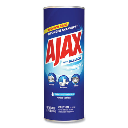 Powder Cleanser with Bleach, 21 oz Canister, 12/Carton