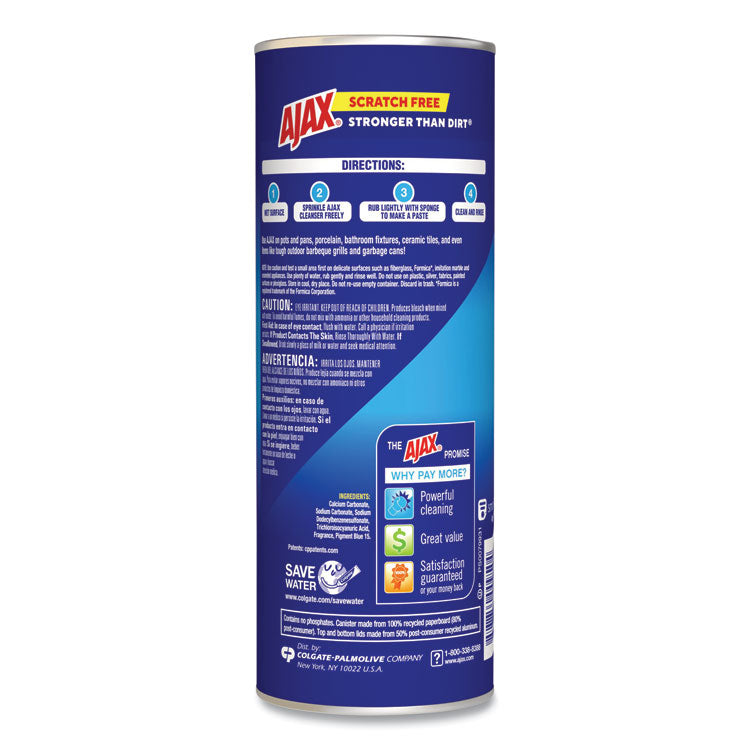 Powder Cleanser with Bleach, 21 oz Canister, 12/Carton