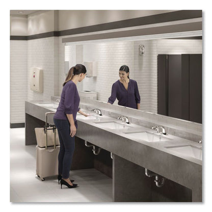One Shot Soap Dispenser - Touch Free, Liquid, 800 mL/1,600 mL, 9.75 x 13.75 x 2.88, Polished Chrome, 4/Carton