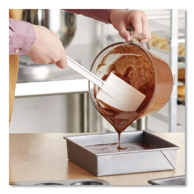 Cook's Scraper, Plastic, 13.5", White