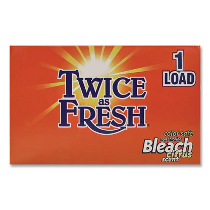 Color Safe Powder Bleach Vend Pack, Citrus Scent, 1 Load Box, 100/Carton