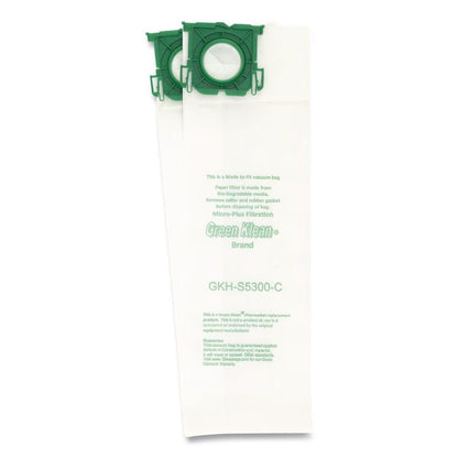 GKH-S5300 Replacement Bag, 10 Bags/Pack, 10 Packs/Carton