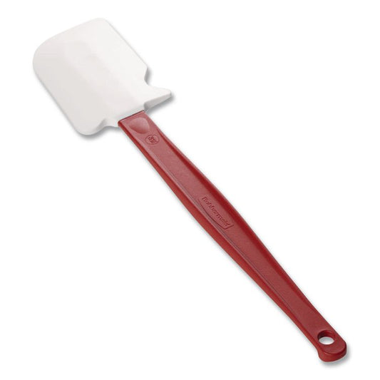 High-Heat Cook's Scraper, Plastic, 13.5", Red/White