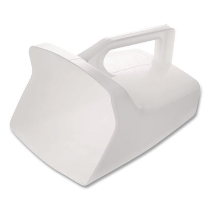 Bouncer Bar/Utility Scoop, 64 oz, Plastic, White