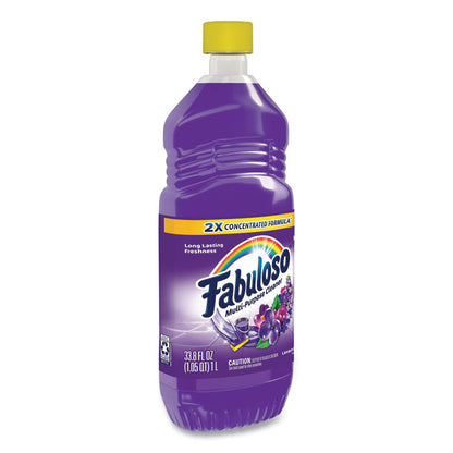 Multi-Use Cleaner, Lavender Scent, 33.8 oz Bottle, 12/Carton