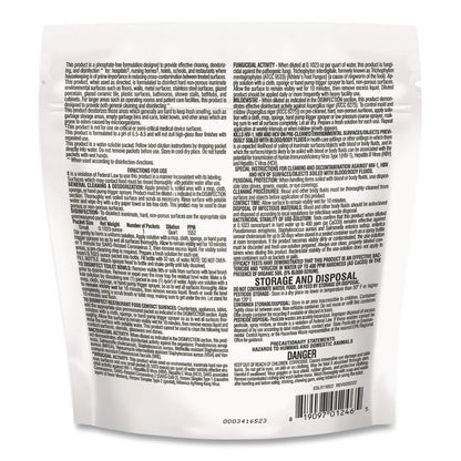 Aqua ChemPacs Disinfectant Cleaner Pods, Marine Scent, 100 Chem Pacs/Pack, 4/Carton