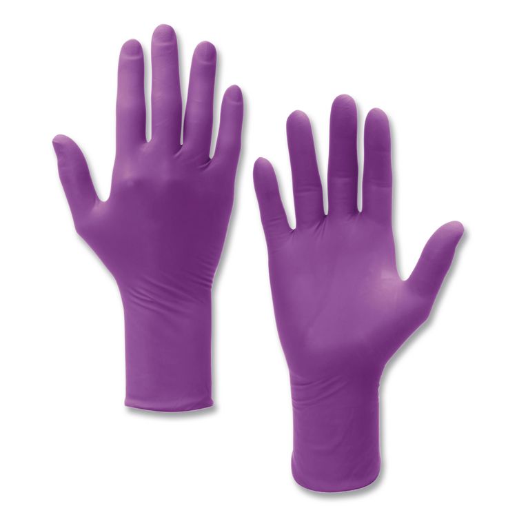 Polaris Nitrile Exam Gloves, AQL 0.65, X-Small, 7.5 mil Thick, 12" Long, Dark Magenta, 50/Box, 10 Boxes/Carton