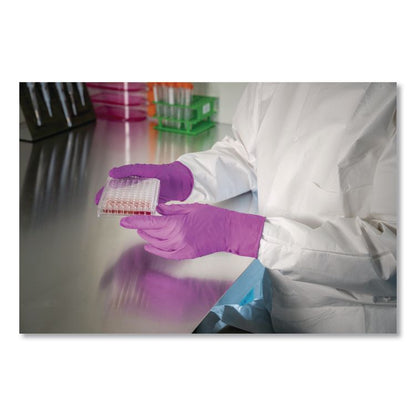 Polaris Nitrile Exam Gloves, AQL 0.65, X-Small, 7.5 mil Thick, 12" Long, Dark Magenta, 50/Box, 10 Boxes/Carton