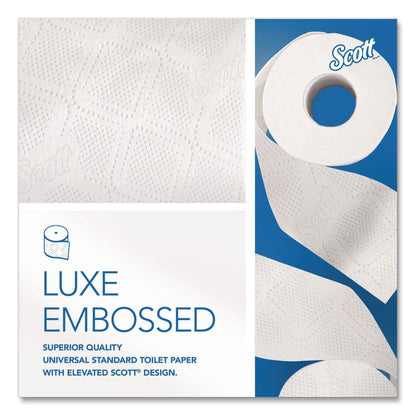Essential Standard Roll Bathroom Tissue for Business, Septic Safe, 2-Ply, White, 550 Sheets/Roll