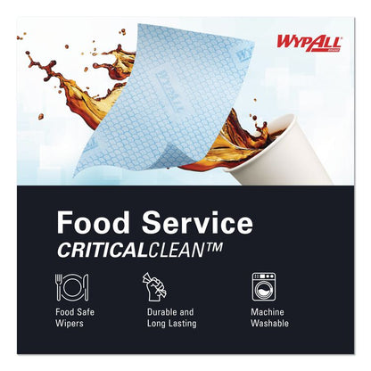Foodservice Cloths, 12.5 x 23.5, Blue, 200/Carton