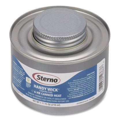 Chafing Fuel Can With Stem Wick, Methanol, 6 Hour Burn, 1.89 g, 24/Carton