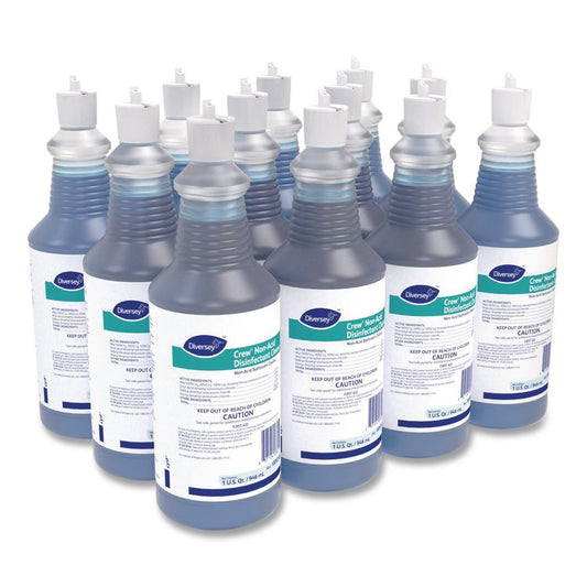Crew Neutral Non-Acid Bowl and Bathroom Disinfectant, Fresh Scent, 32 oz Squeeze Bottle (Each)