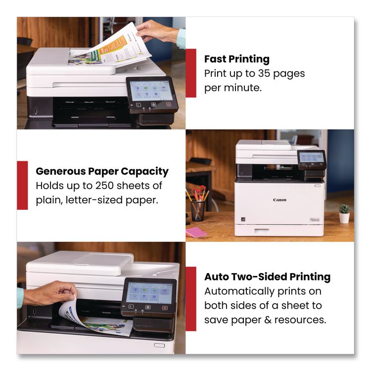imageCLASS MF753Cdw II, Wireless Multifunction Laser Printer, Copy/Fax/Print/Scan