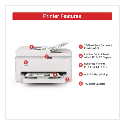 PIXMA TR7120 Inkjet Printer, Copy/Print/Scan