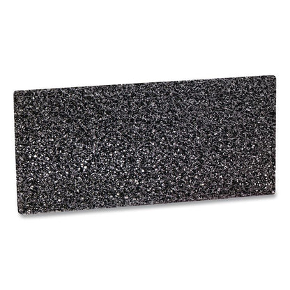 Low-Speed Stripper Floor Pad 7200, 20 x 14, Black, 10/Carton