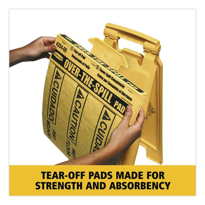 Over-The-Spill Pad Tablet, 12 oz, 16.5 x 14, 22/Pack