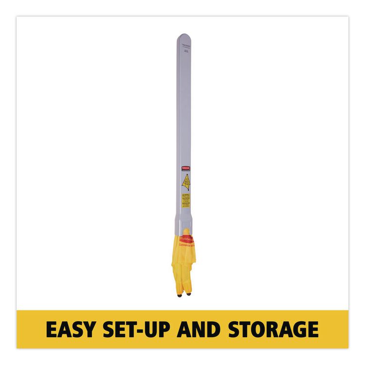 Multilingual Pop-Up Wet Floor Safety Cone, 21 x 21 x 30, Yellow