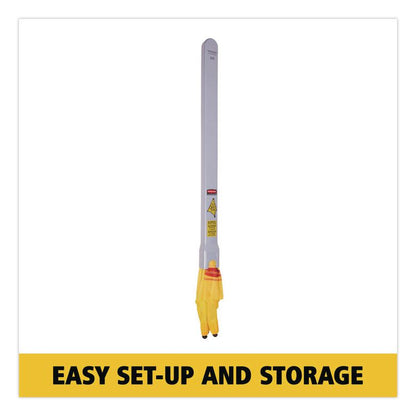 Multilingual Pop-Up Wet Floor Safety Cone, 21 x 21 x 30, Yellow