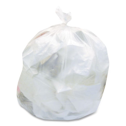 High-Density Waste Can Liners, 4 gal, 6 mic, 17" x 18", Natural, 2,000/Carton