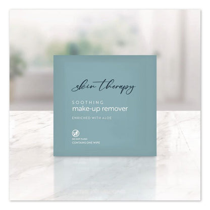 Luxury Wipe, Individually Wrapped, 1-Ply, 9.25 x 6, Fresh Aloe, White, 500/Carton