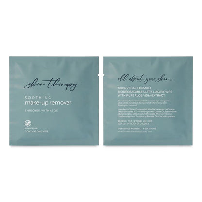 Luxury Wipe, Individually Wrapped, 1-Ply, 9.25 x 6, Fresh Aloe, White, 500/Carton