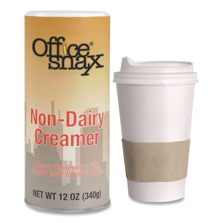Powdered Non-Dairy Creamer, Regular, 12 oz Canister, 24/Carton