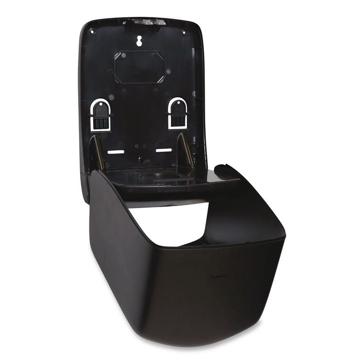 Centerpull Roll Towel Dispenser, 8.99 x 8.7 x 12.65, Black