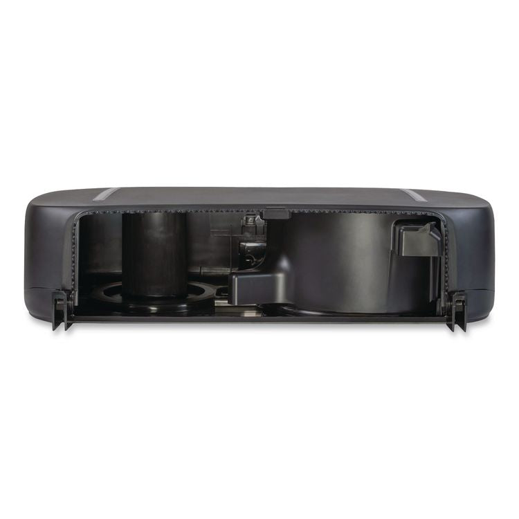 Twin JBT Tissue Dispenser, 11.6 x 4.84 x 19.95, Black