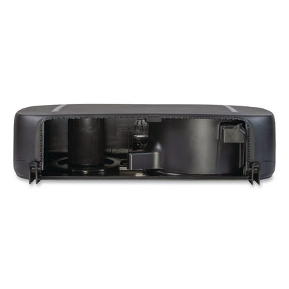 Twin JBT Tissue Dispenser, 11.6 x 4.84 x 19.95, Black