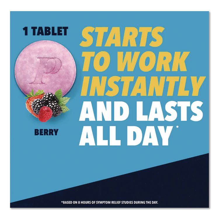 Complete Dual-Action Antacid, Berry Flavor, 30/Box