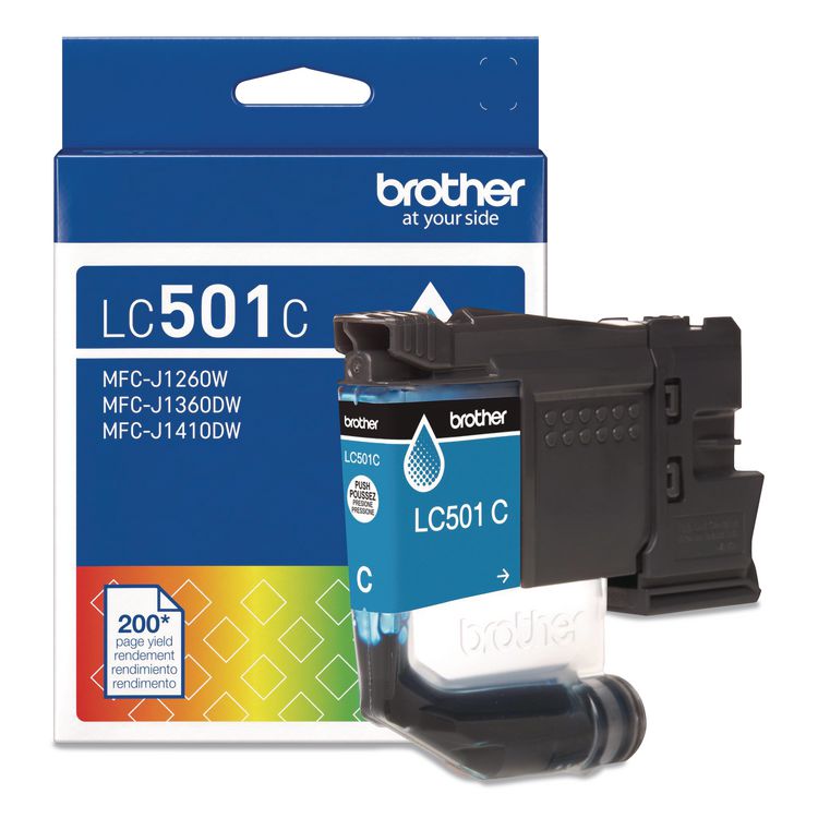 LC501CS Ink, 200 Page-Yield, Cyan