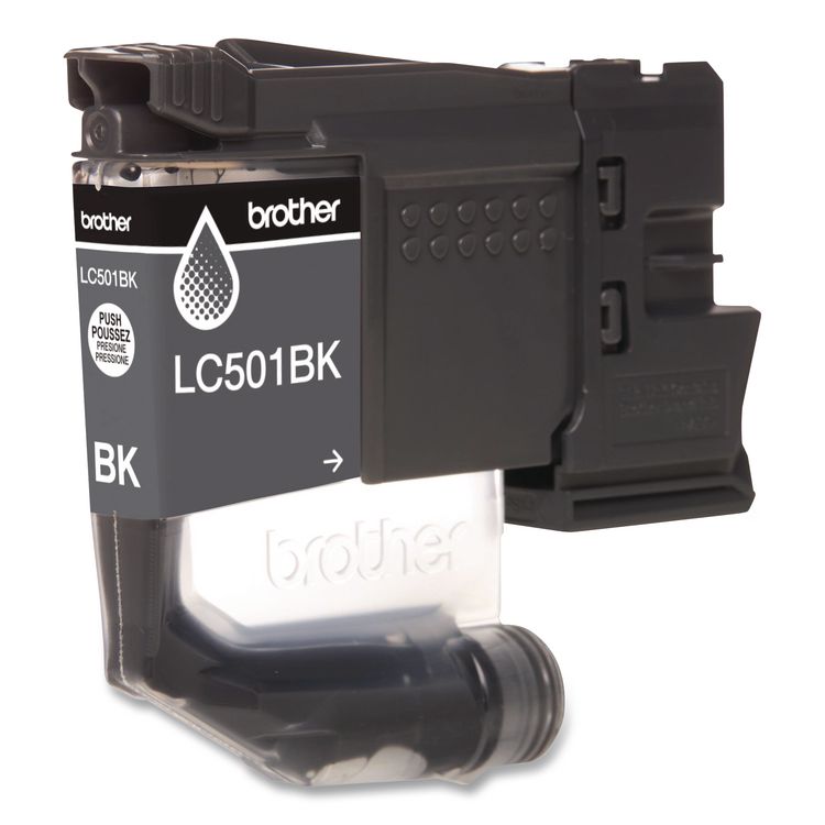 LC501BKS Ink, 250 Page-Yield, Black