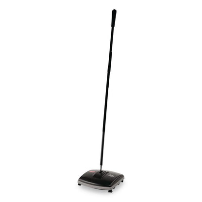 Floor and Carpet Sweeper, 44" Handle, Black/Gray