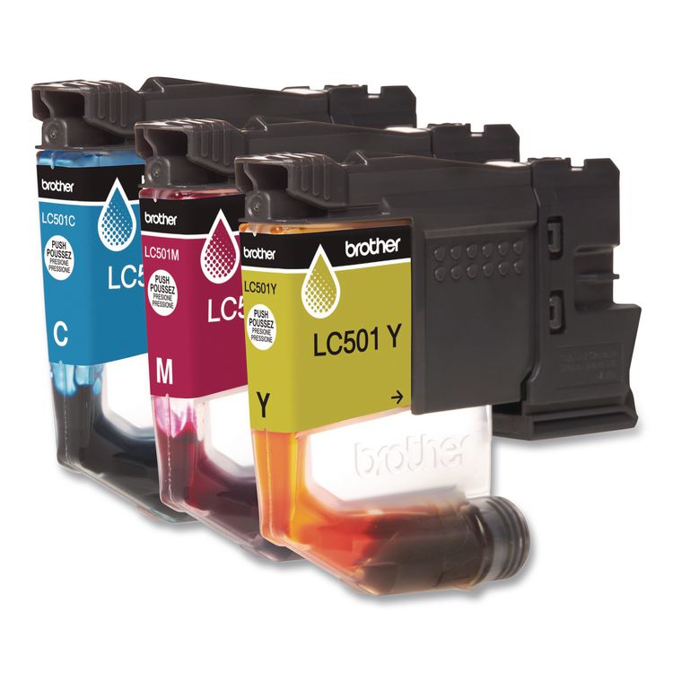 LC5013PKS Ink, 200 Page-Yield, Cyan/Magenta/Yellow, 3/Pack