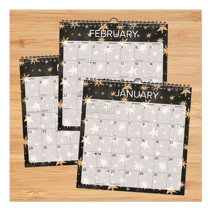 Starry Night 2026 Spiral Wall Calendar, Starry Night Artwork, 12 x 12, Multicolor Sheets, 12-Month (Jan to Dec)