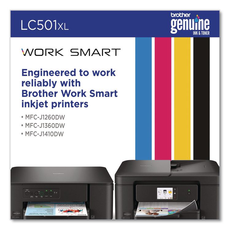 LC501XLMS High-Yield Ink, 500 Page-Yield, Magenta