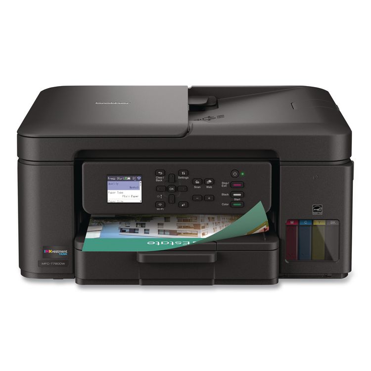 MFCT780DW INKvestment Tank 780 Wireless Color Inkjet All-in-One Printer, Copy/Print/Scan