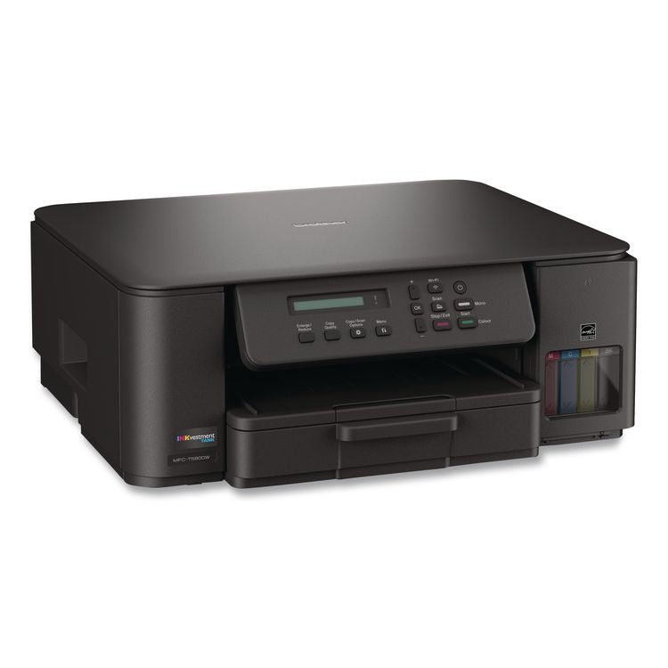MFCT580DW INKvestment Tank 580 Wireless Color Inkjet All-in-One Printer, Copy/Print/Scan