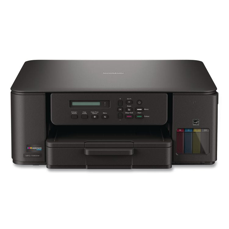 MFCT580DW INKvestment Tank 580 Wireless Color Inkjet All-in-One Printer, Copy/Print/Scan