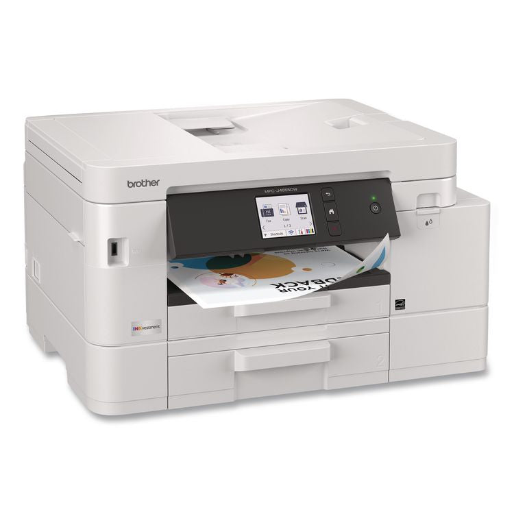 MFCJ4555DW INKvestment 4555 Wireless Color Inkjet All-in-One Printer, Copy/Fax/Print/Scan