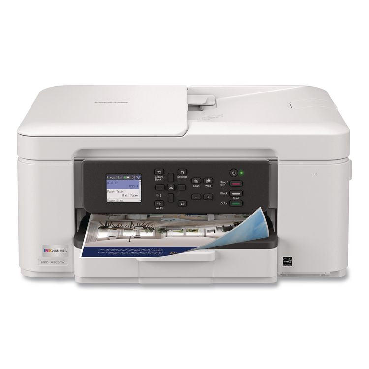 MFCJ1365DW INKvestment 1365 Wireless Color Inkjet AIO Printer, Copy/Print/Scan