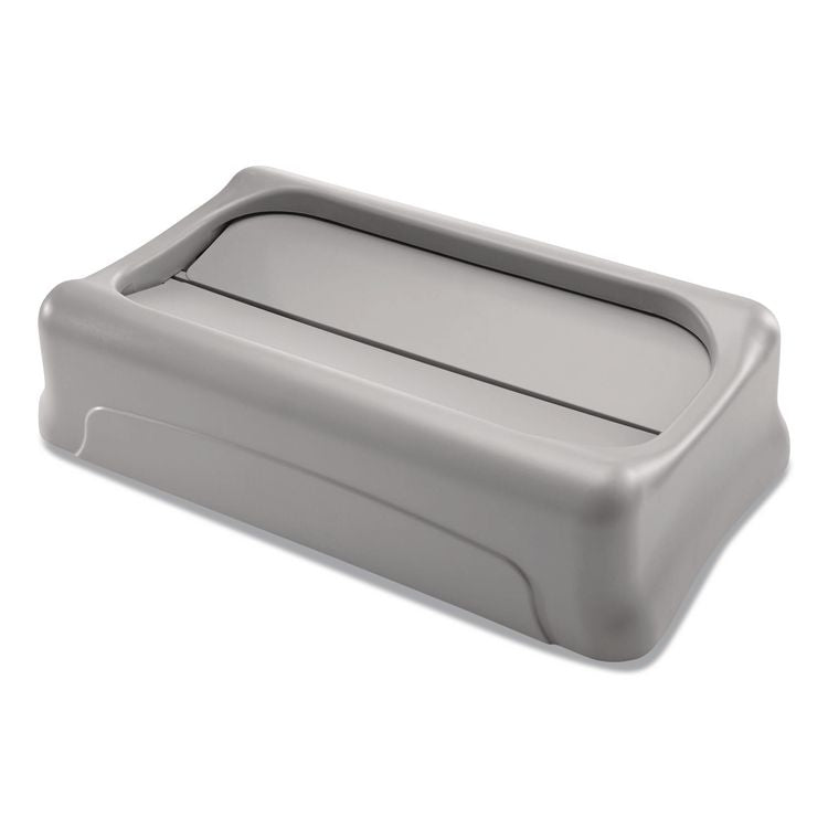 Swing Lid for Slim Jim Waste Container, Gray